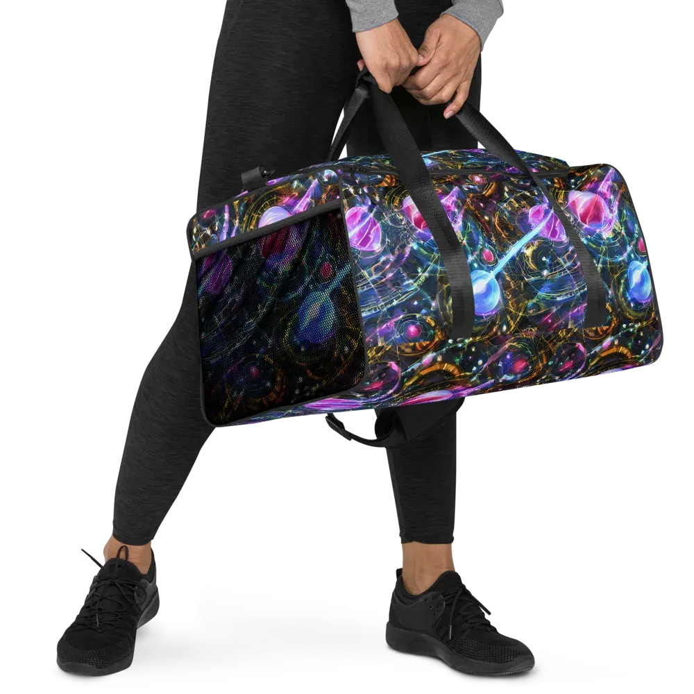 Starlit Kelp on Duffle Bag — Right Front