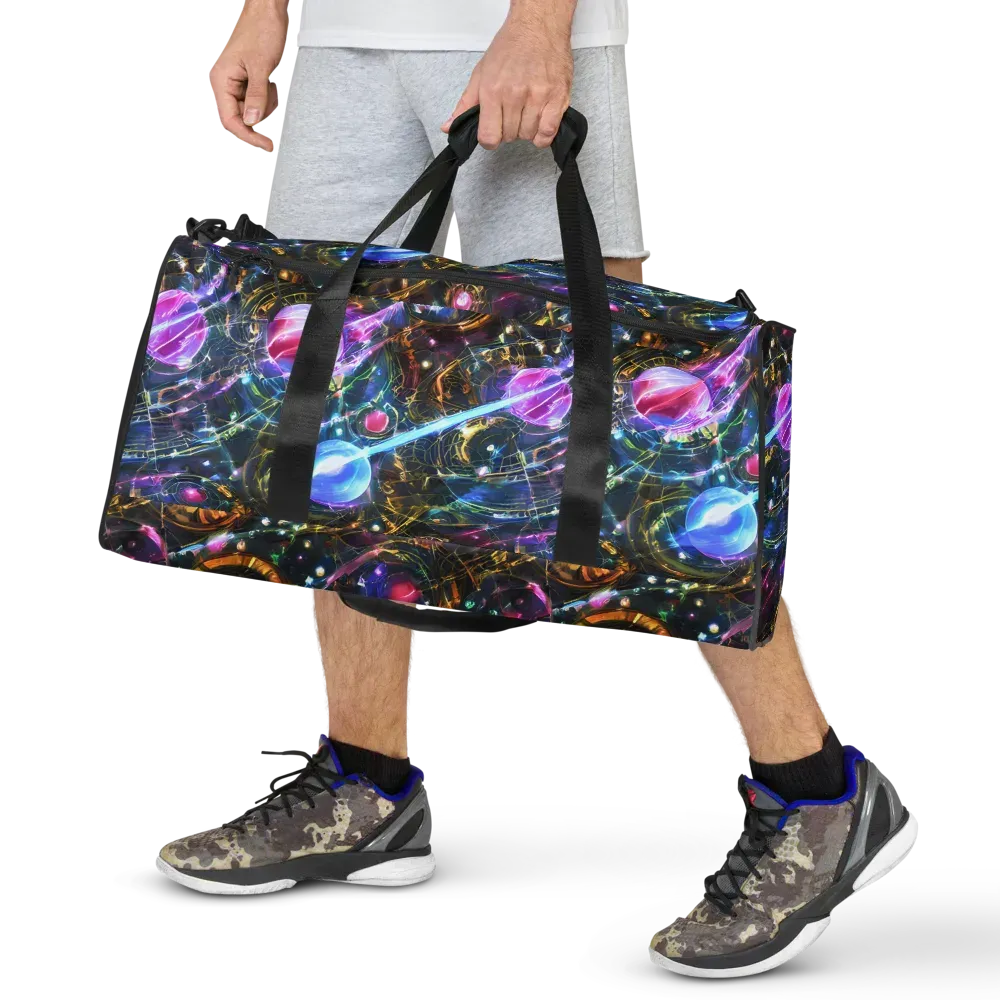 Starlit Kelp on Duffle Bag — Front