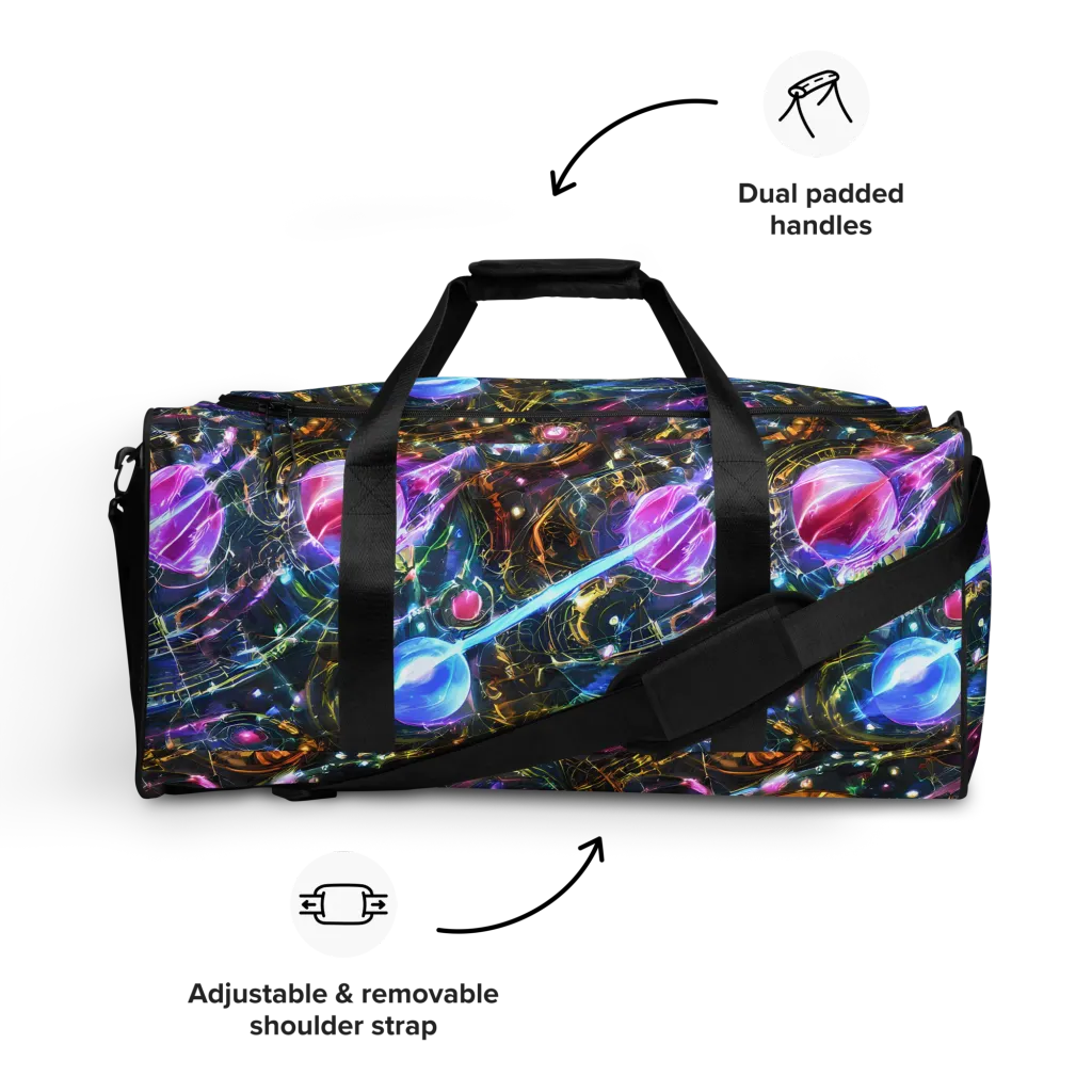 Starlit Kelp on Duffle Bag — Front