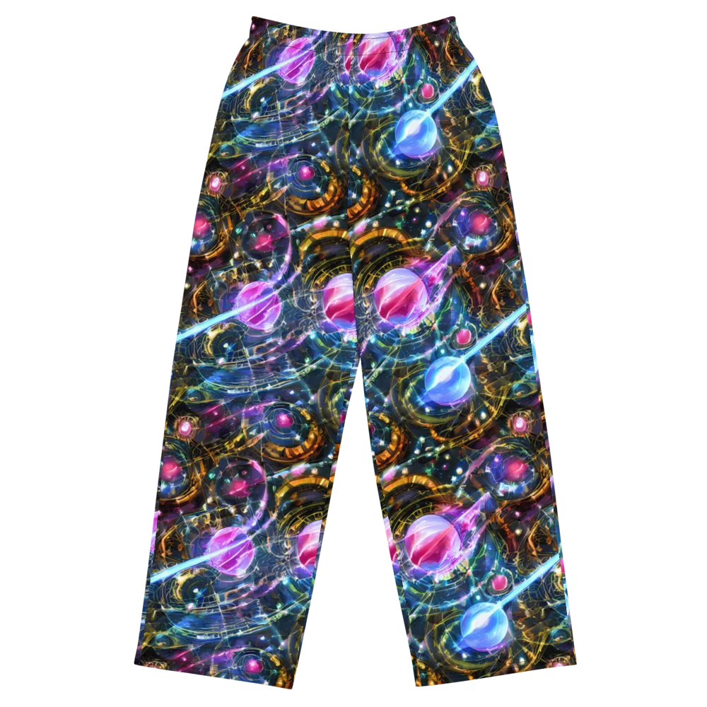 Starlit Kelp on Wide-Leg Pants — Front
