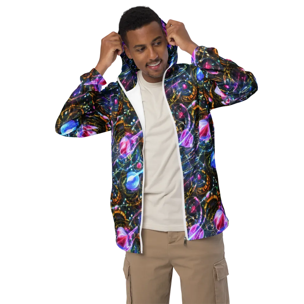 Starlit Kelp on Men's Windbreaker — Front
