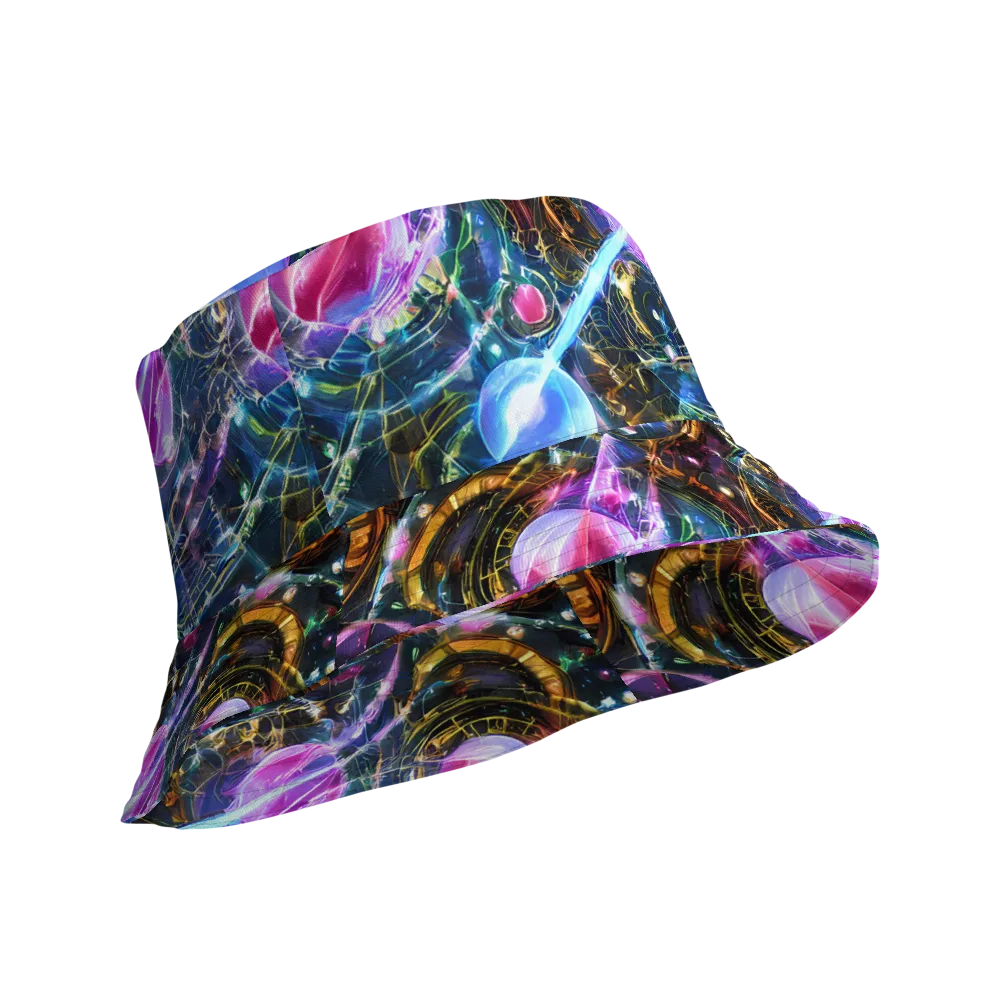 Starlit Kelp on Reversible Bucket Hat — Product details Outside