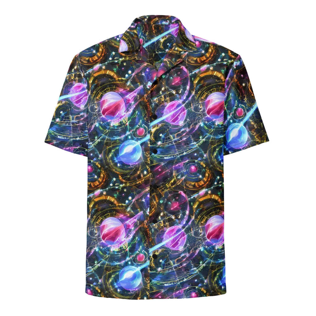 Starlit Kelp on Button Shirt — Front