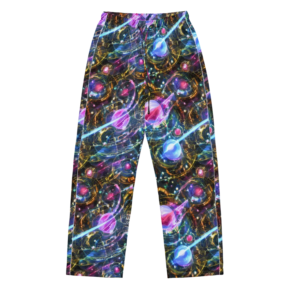 Starlit Kelp on Women's Pajama Pants — Front