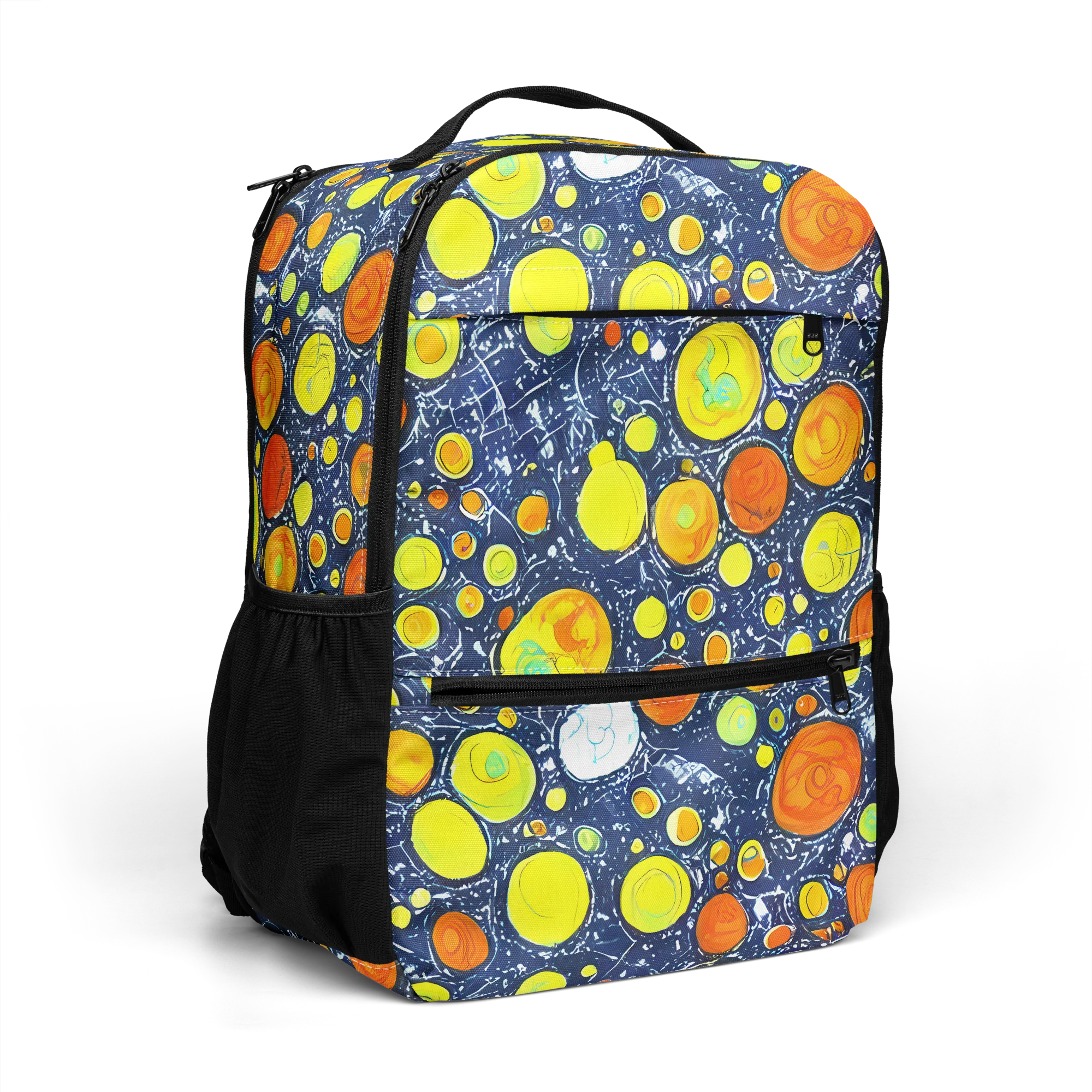 Citrus Cosmos on Utility Backpack — Right Front