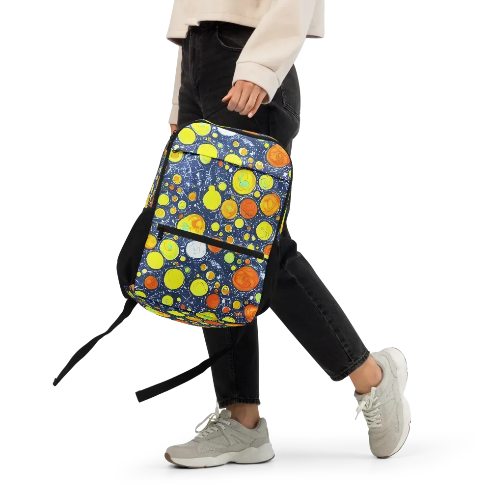 Citrus Cosmos on Utility Backpack — Front