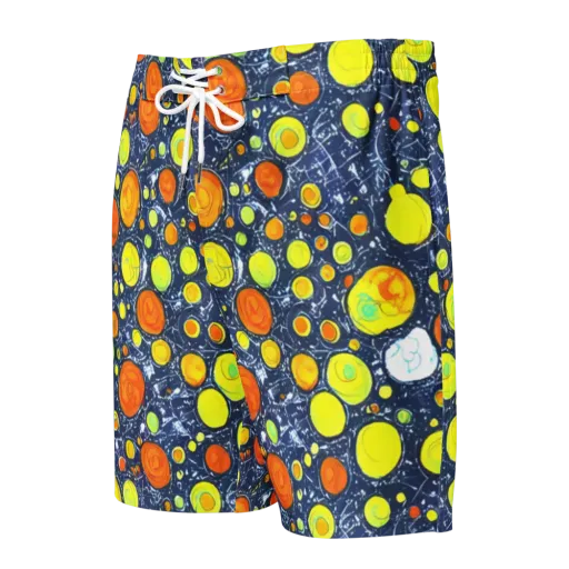 Citrus Cosmos on a Men's Board Shorts