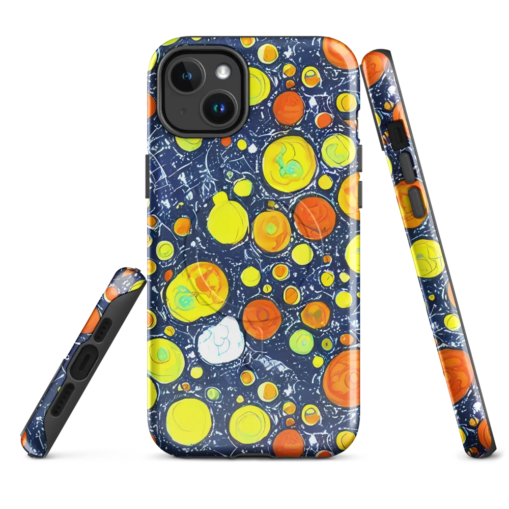 Citrus Cosmos on MagSafe Tough Case for iPhone® — Front