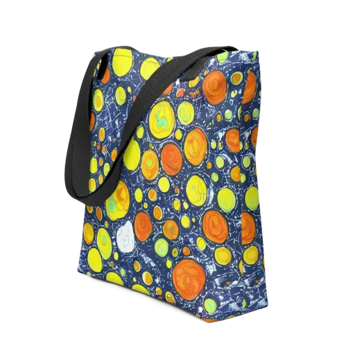 Citrus Cosmos on a Tote Bag