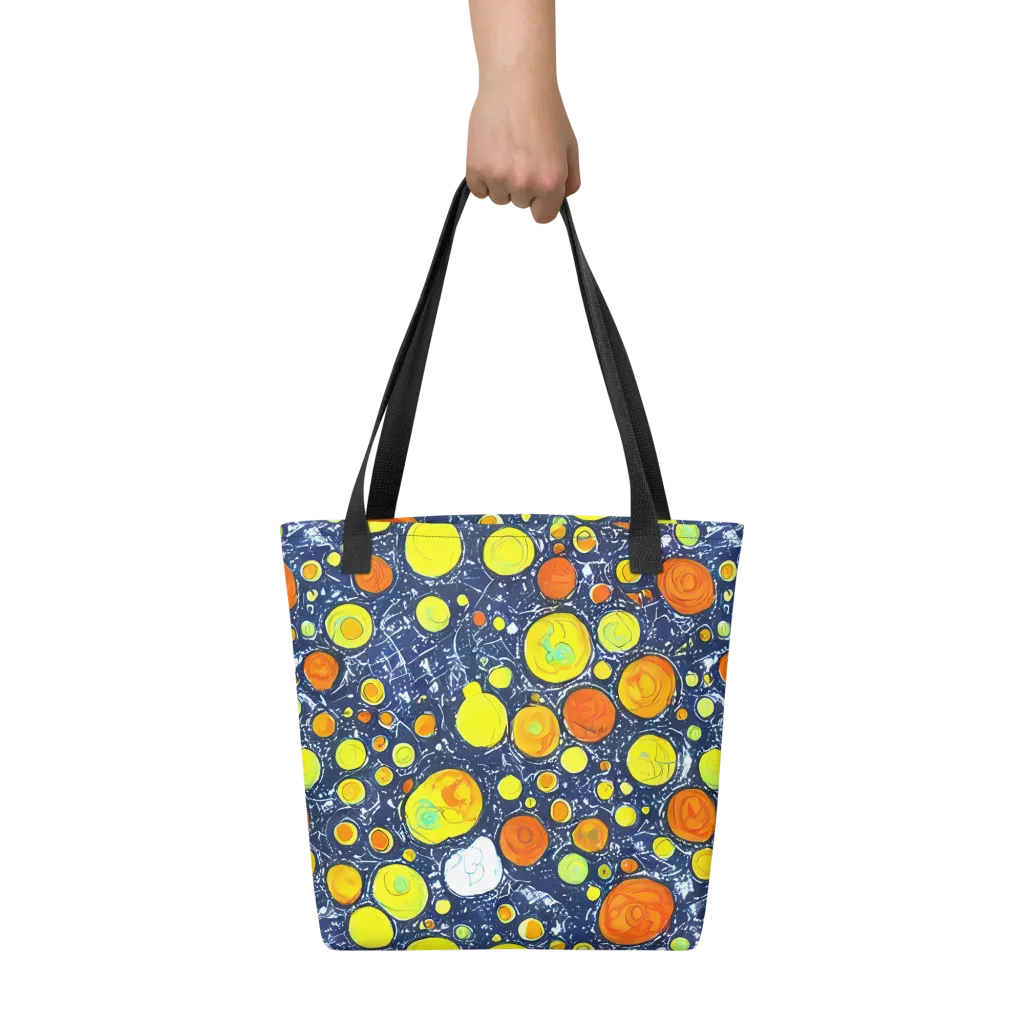 Citrus Cosmos on Tote Bag — Front