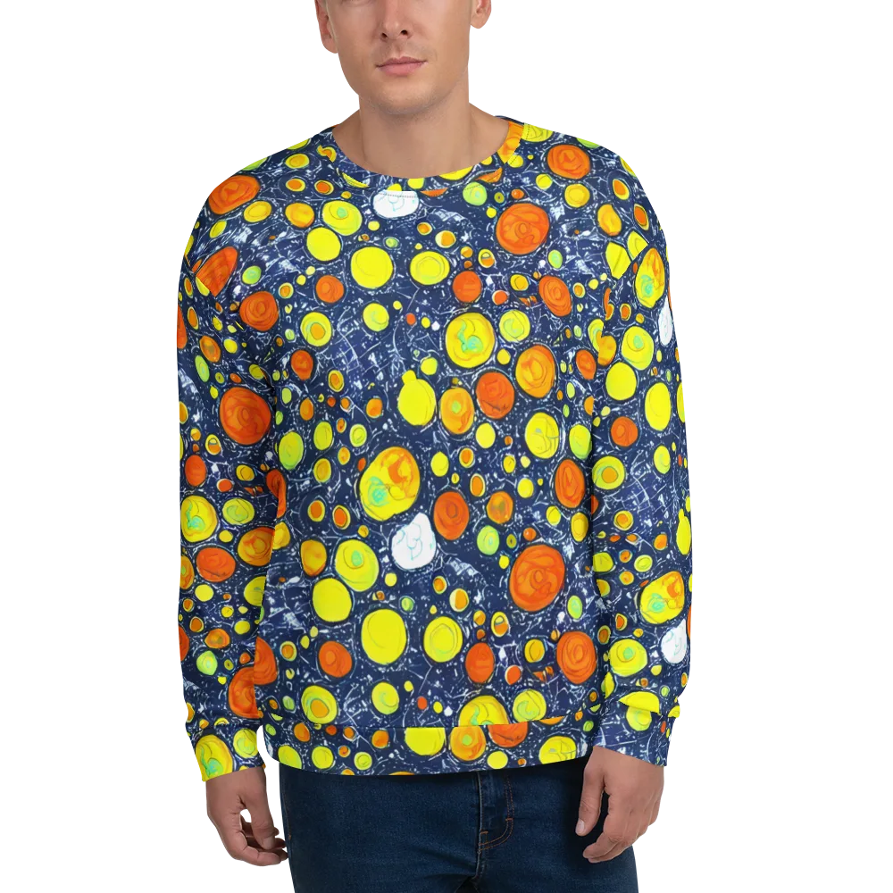 Citrus Cosmos on Sweatshirt — Front
