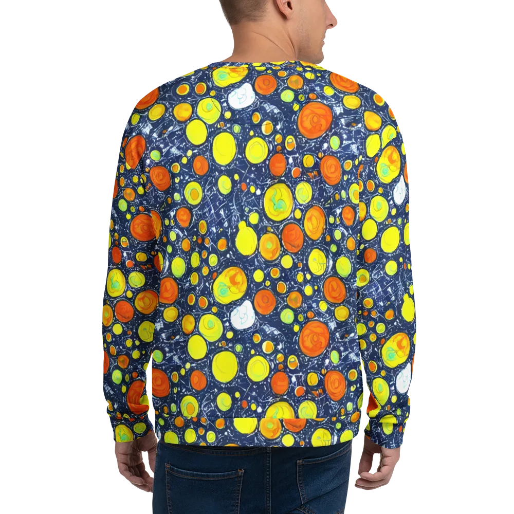 Citrus Cosmos on Sweatshirt — Back