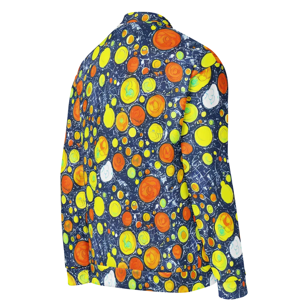 Citrus Cosmos on Bomber Jacket — Right Back