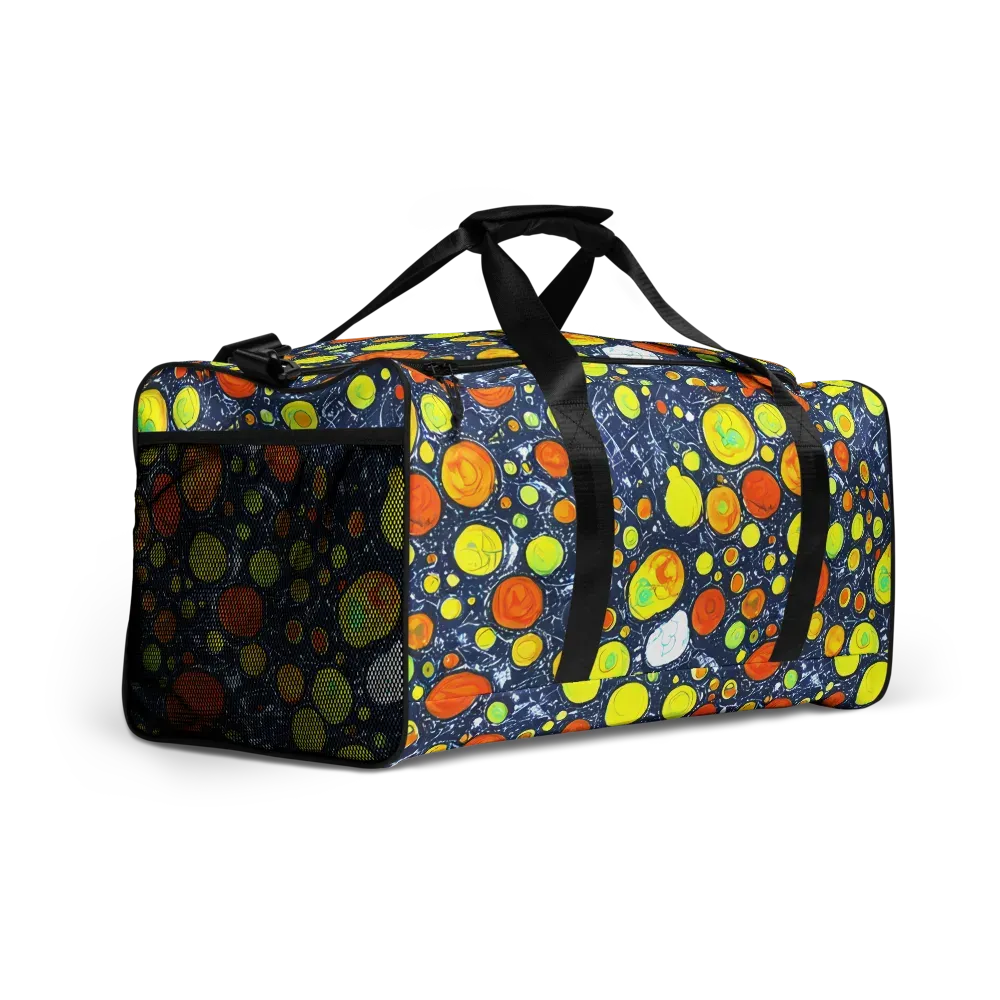 Citrus Cosmos on Duffle Bag — Right Front
