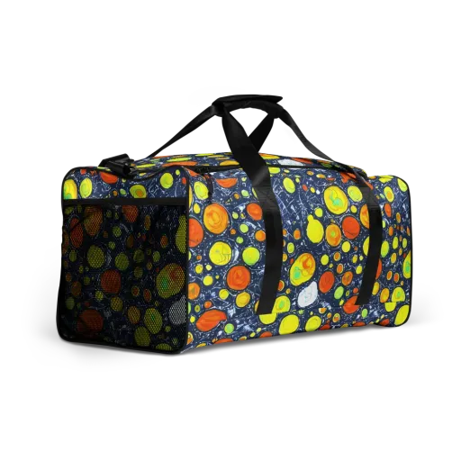 Citrus Cosmos on a Duffle Bag