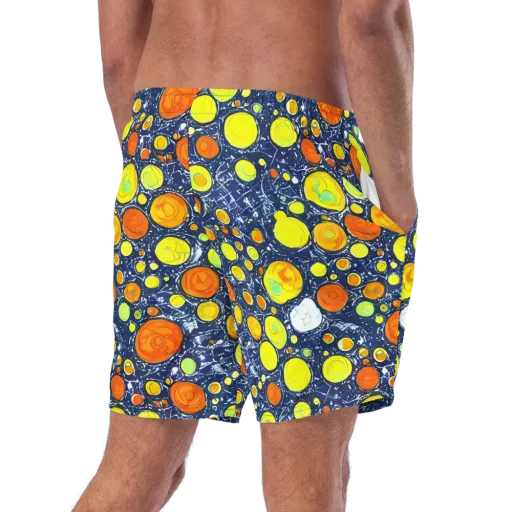 Citrus Cosmos on a Swim Trunks