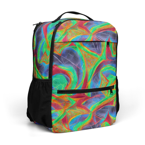 Afterglow Labyrinth on a Utility Backpack