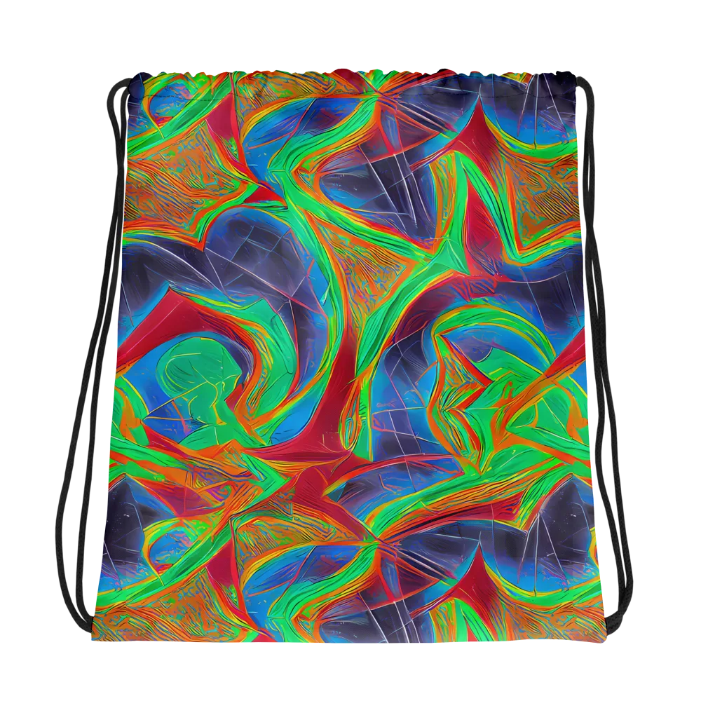 Afterglow Labyrinth on Drawstring Bag — Photo