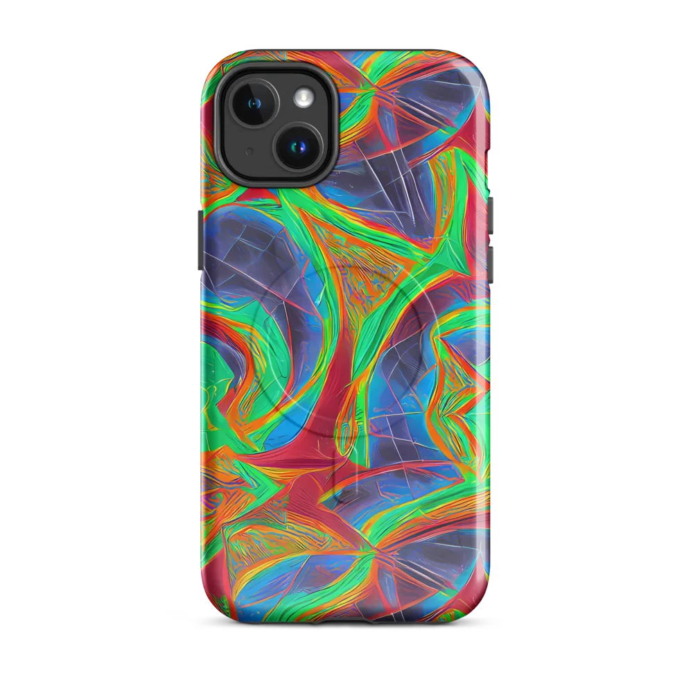 Afterglow Labyrinth on MagSafe Tough Case for iPhone® — Front