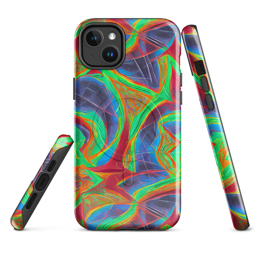 Afterglow Labyrinth on MagSafe Tough Case for iPhone® — Front
