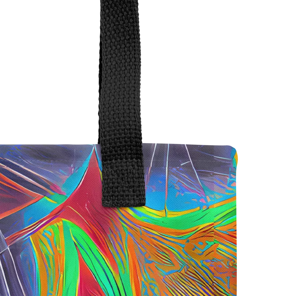 Afterglow Labyrinth on Tote Bag — Product details