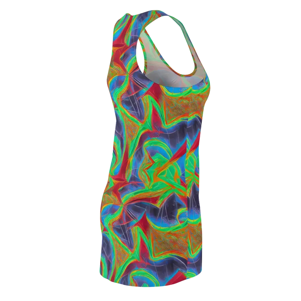 Afterglow Labyrinth on Racerback Dress — Back Side