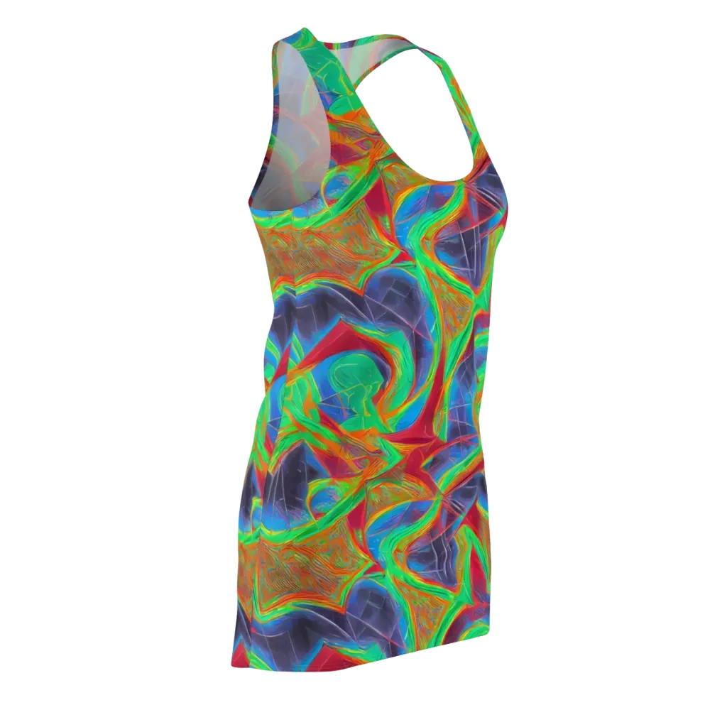 Afterglow Labyrinth on Racerback Dress — Front Side