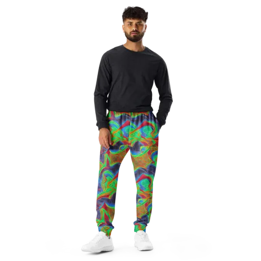 Afterglow Labyrinth on a Men's Joggers