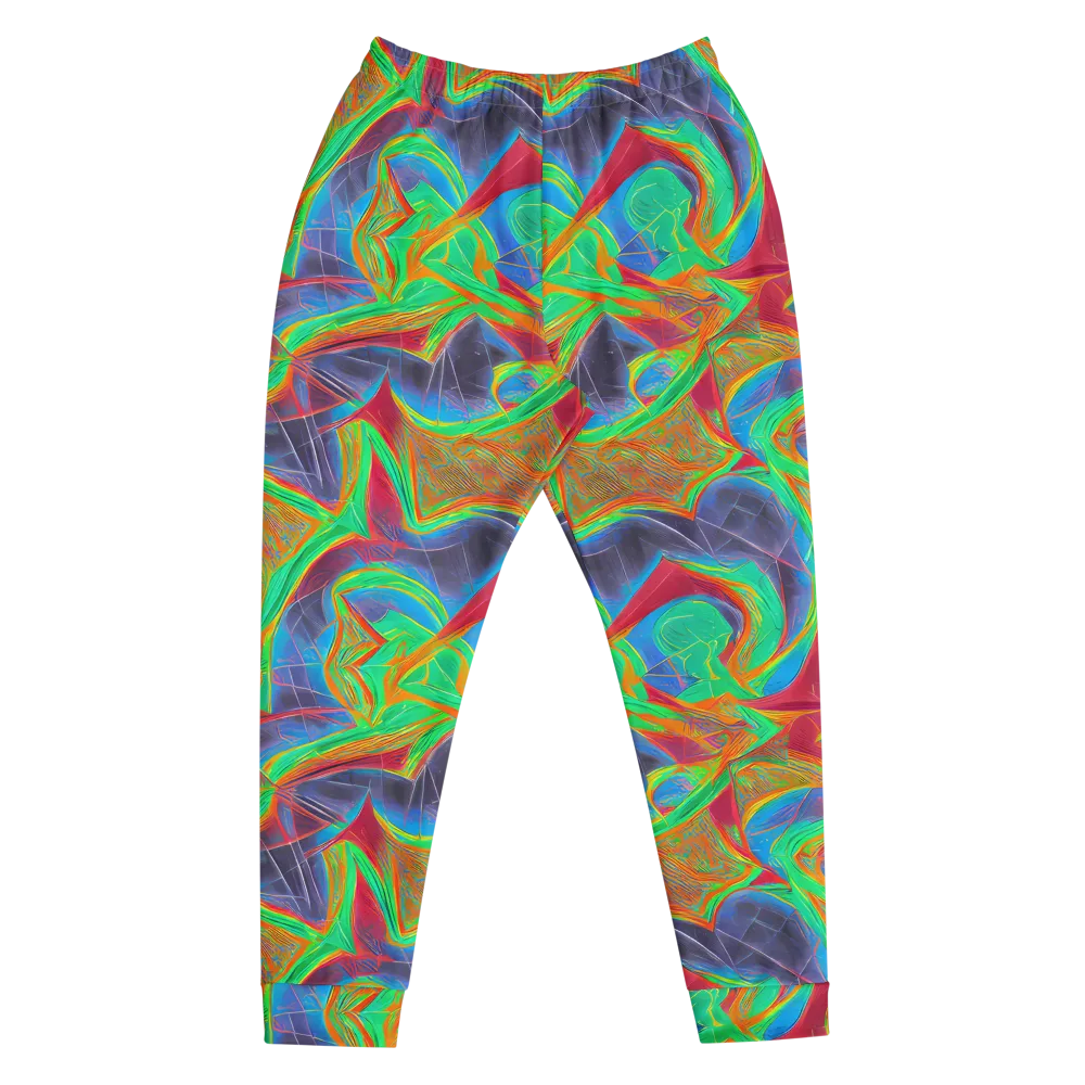Afterglow Labyrinth on Men's Joggers — Front