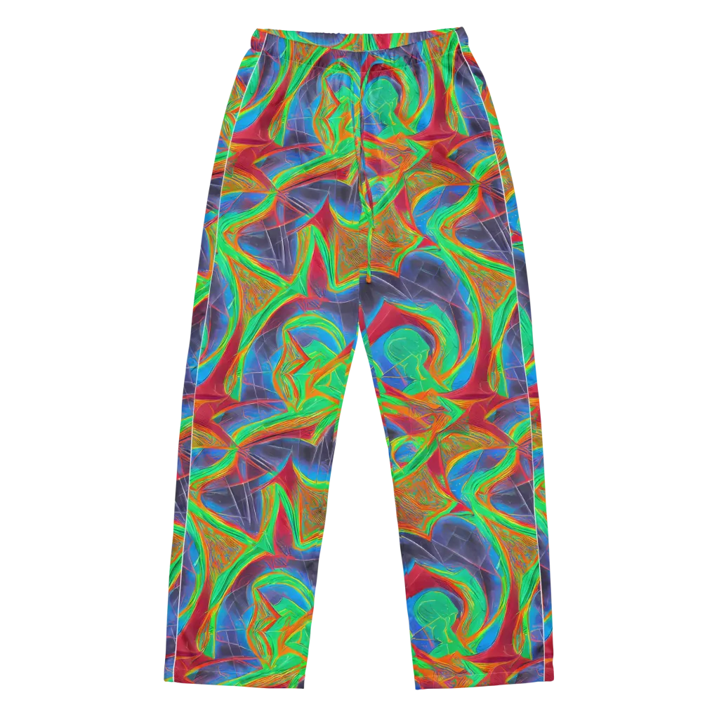 Afterglow Labyrinth on Women's Pajama Pants — Front