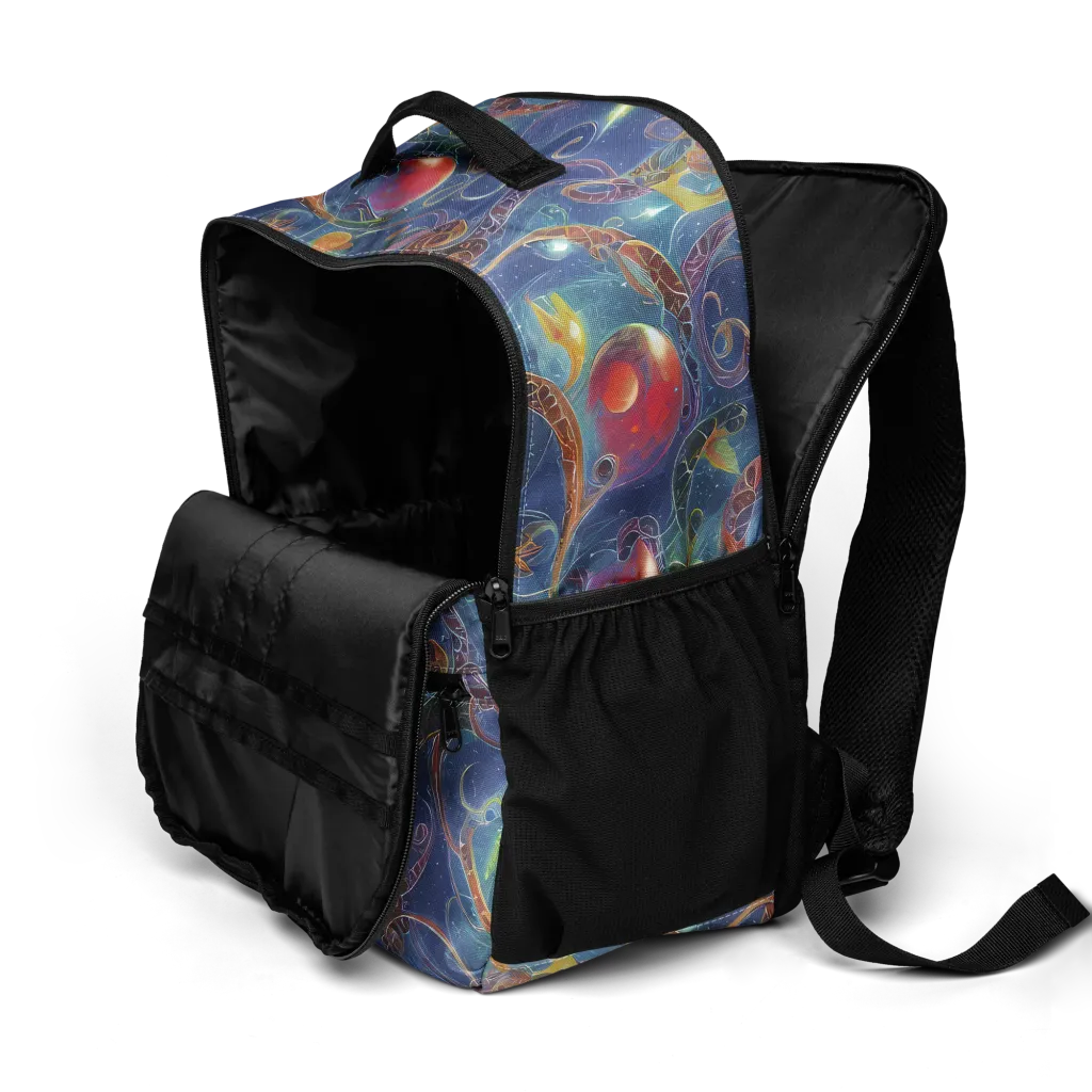Sapphire Eden on Utility Backpack — Product details 2