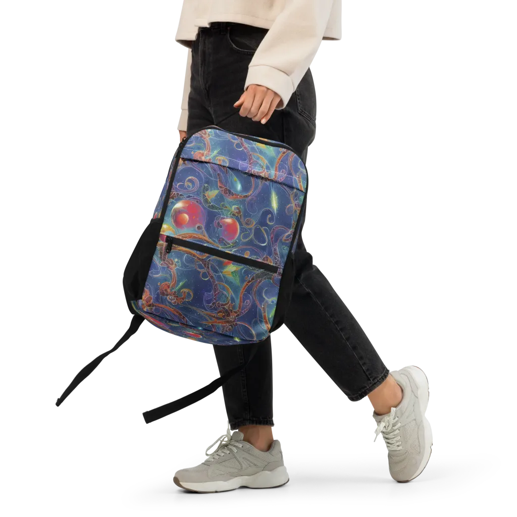 Sapphire Eden on Utility Backpack — Front