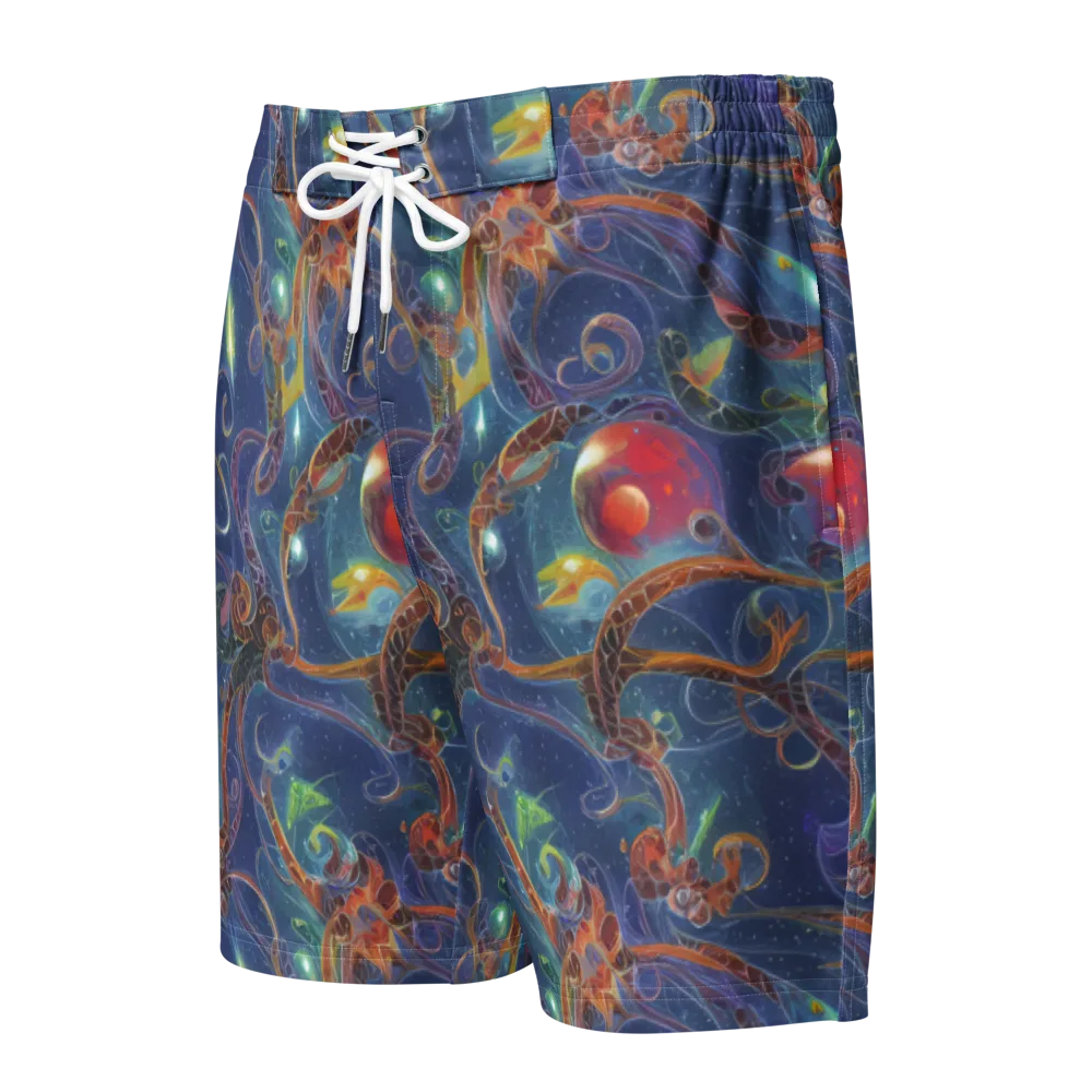Sapphire Eden on Men's Board Shorts — Front