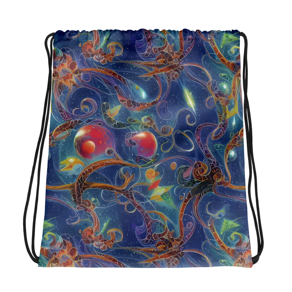 Sapphire Eden on Drawstring Bag — Photo