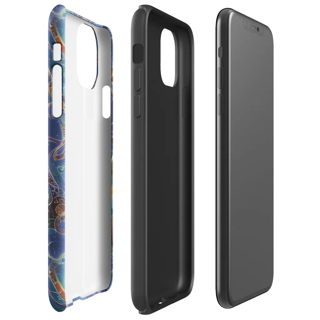Sapphire Eden on Tough Case for iPhone® — Right