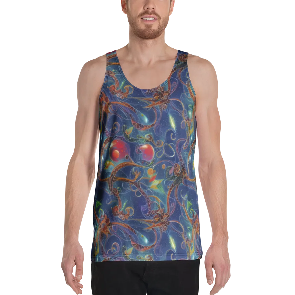 Sapphire Eden on Men's Tank Top — Front
