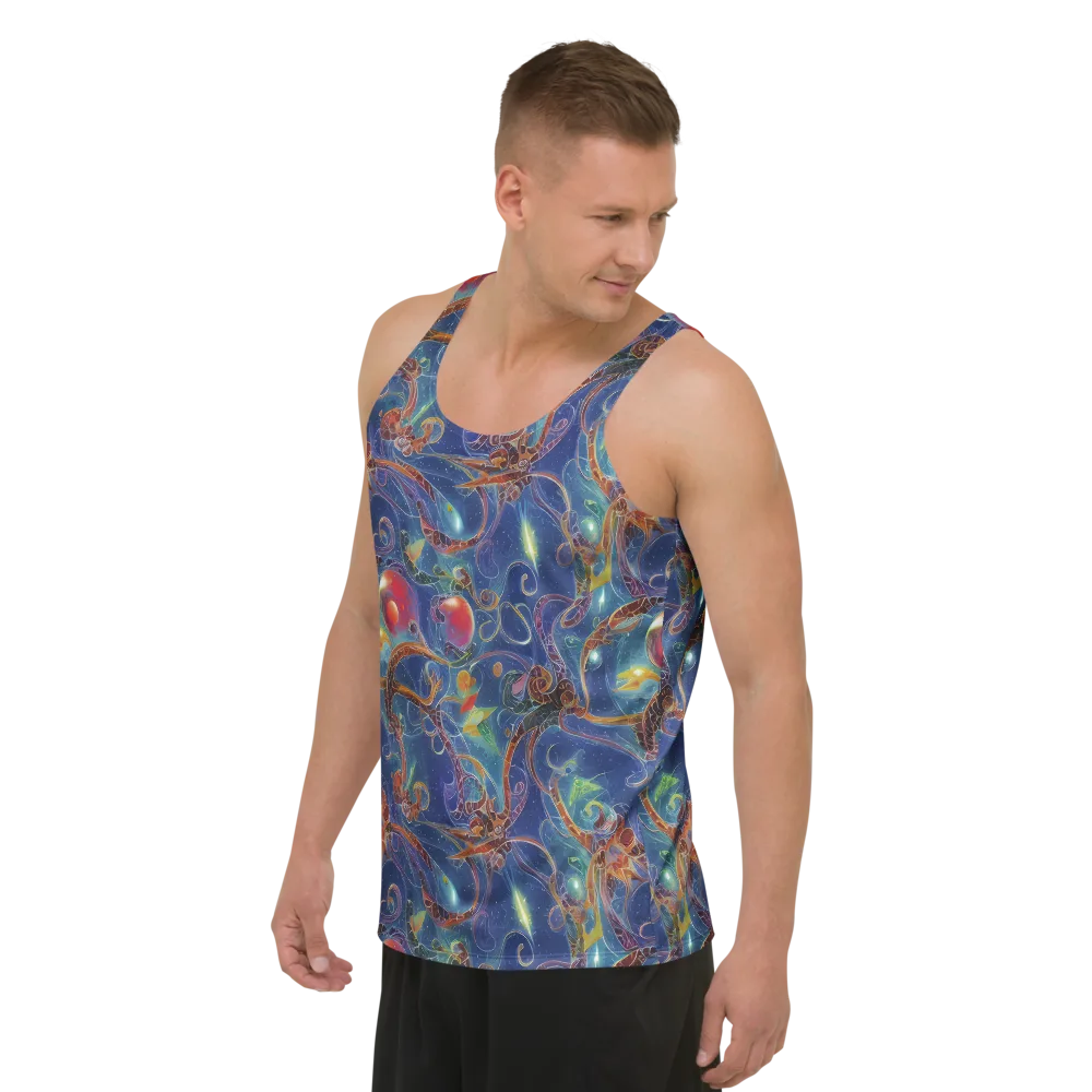Sapphire Eden on Men's Tank Top — Left Front
