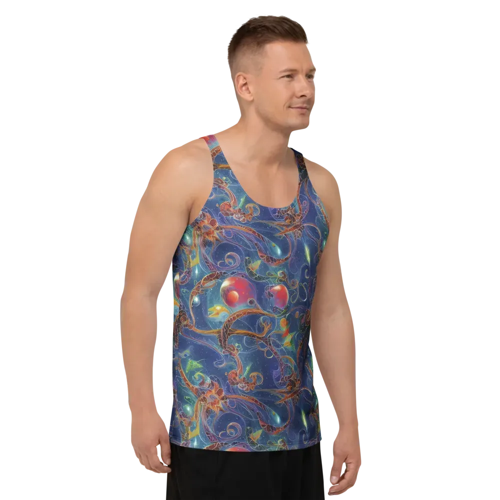 Sapphire Eden on Men's Tank Top — Right Front