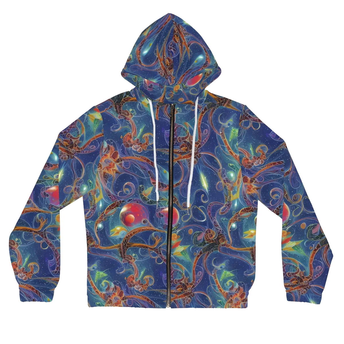 Sapphire Eden on Women's Full-Zip Hoodie — Front