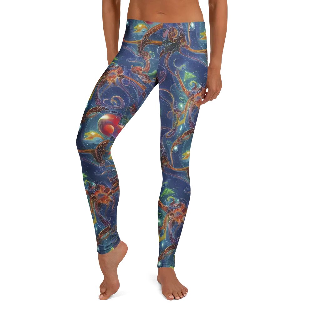 Sapphire Eden on Leggings — Front