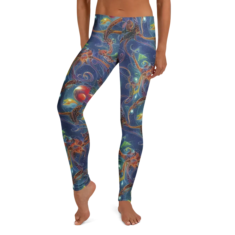 Sapphire Eden on Leggings — Front