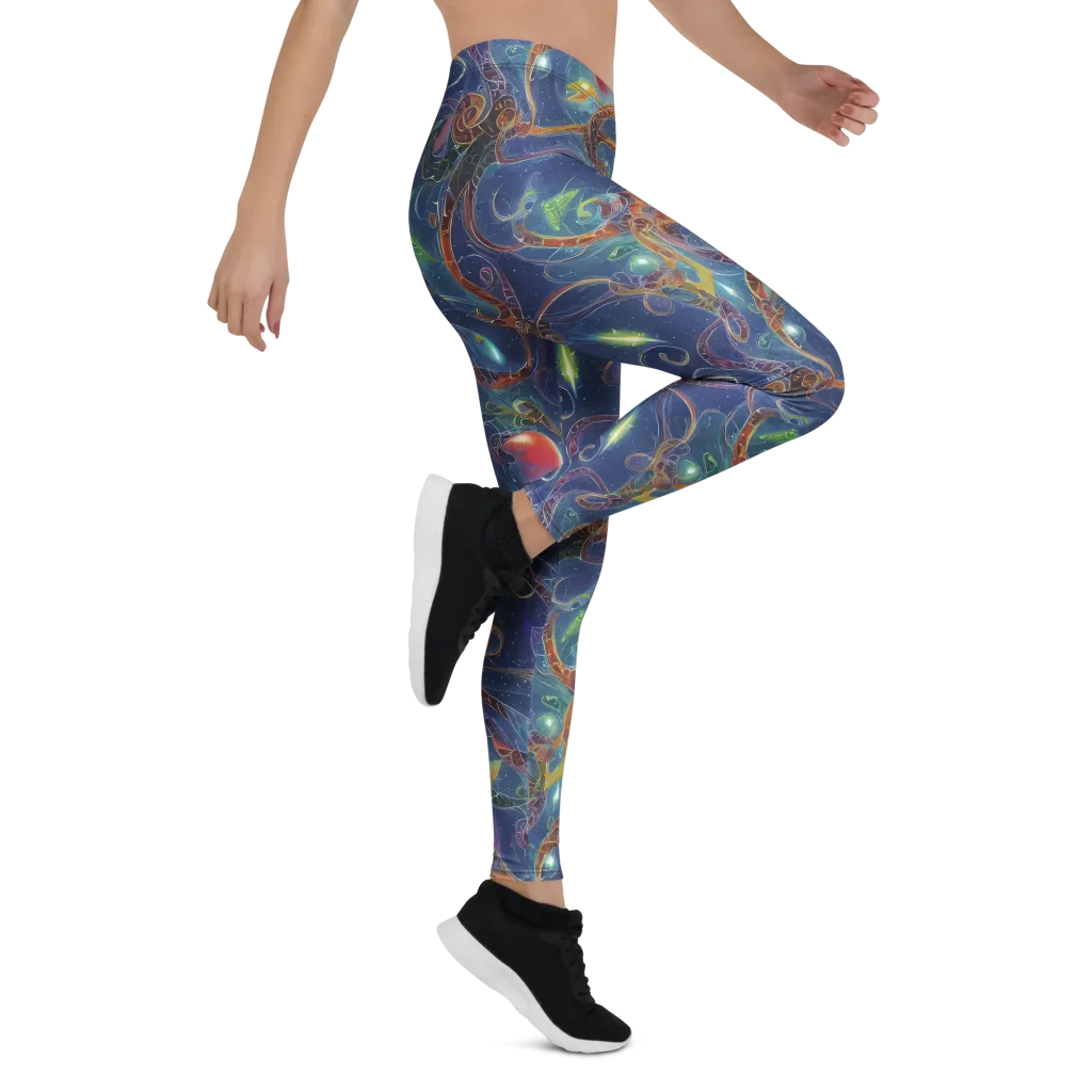 Sapphire Eden on Leggings — Right