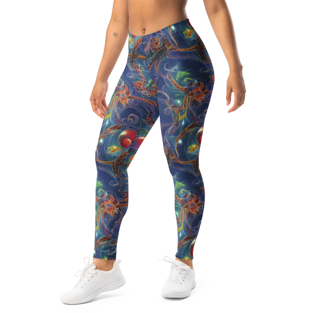 Sapphire Eden on Leggings — Left Front