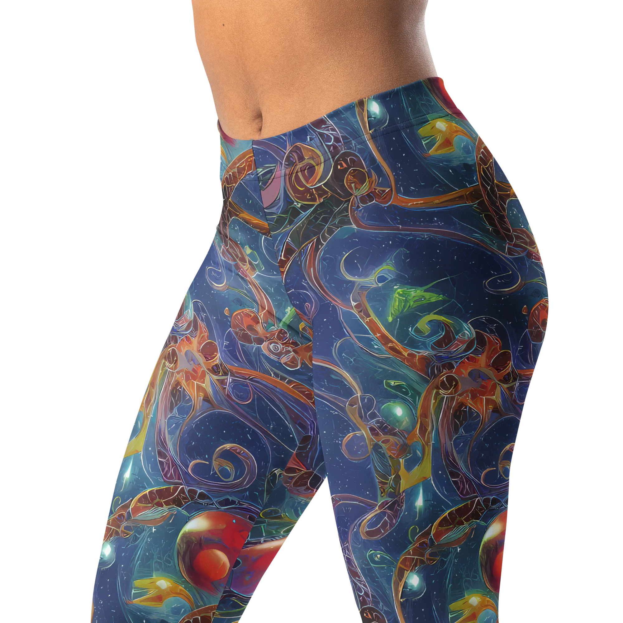 Sapphire Eden on Leggings — Left Front
