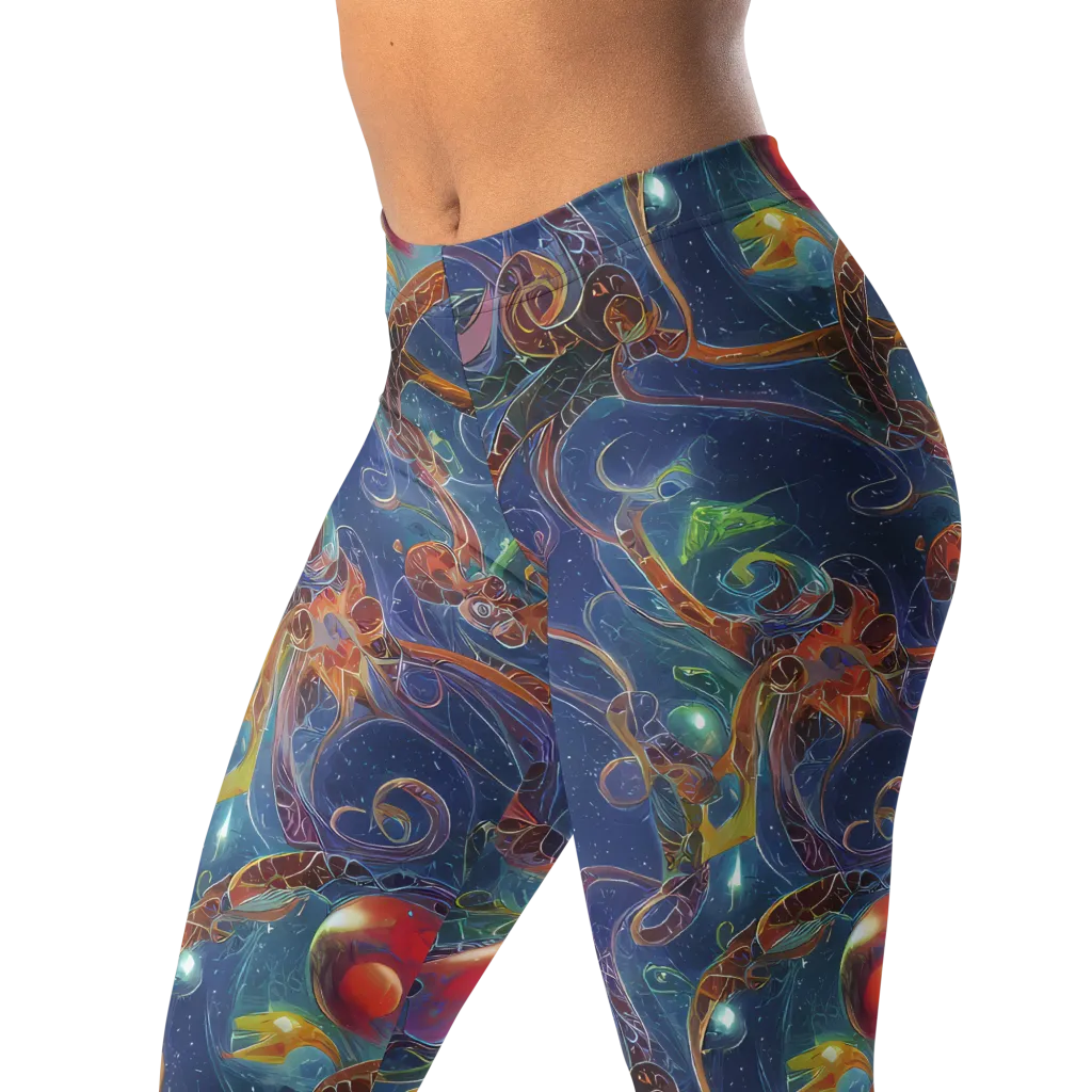 Sapphire Eden on Leggings — Left Front