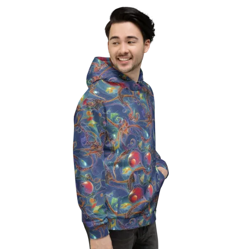 Sapphire Eden on a Hoodie