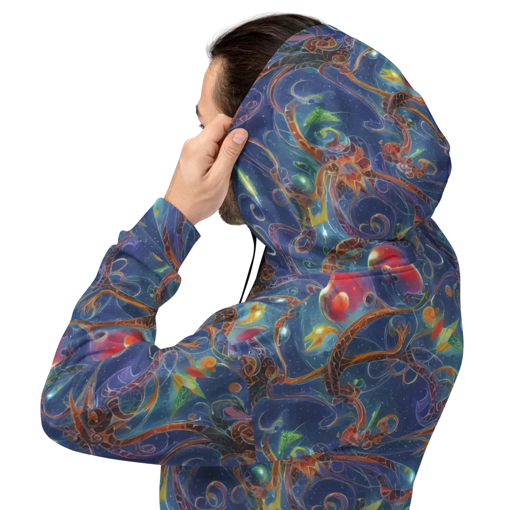 Sapphire Eden on Hoodie — Back