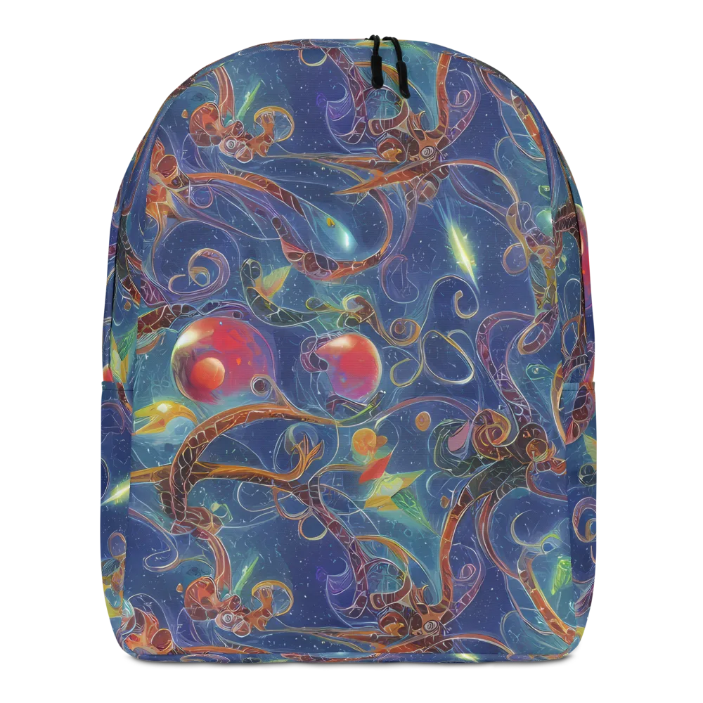 Sapphire Eden on Minimalist Backpack — Front