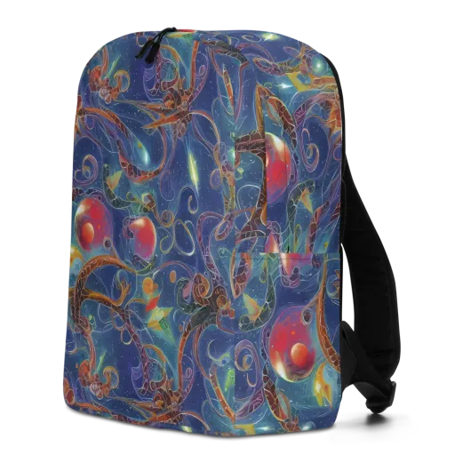 Sapphire Eden on a Minimalist Backpack