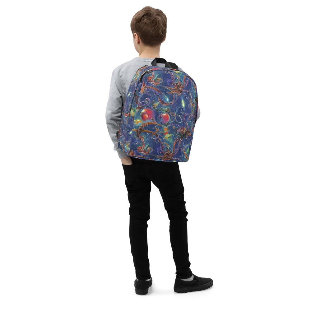 Sapphire Eden on Minimalist Backpack — Right Front